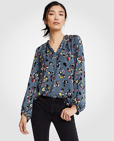 Woman wearing blouse